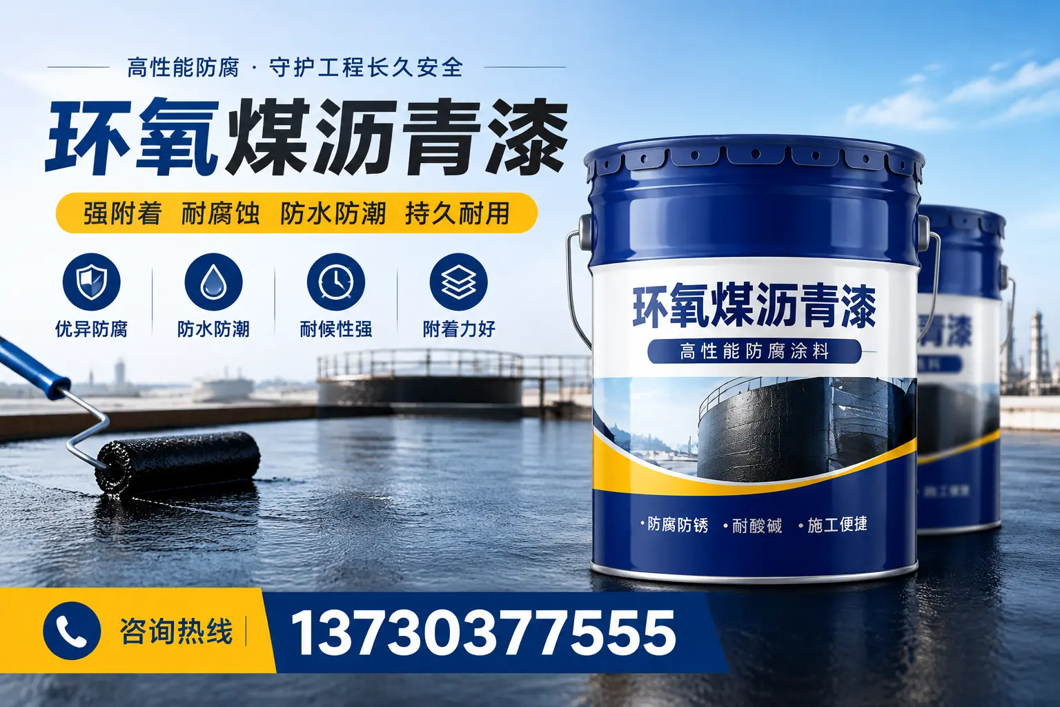 如何判断环氧煤沥青漆的质量?新华消费者指南